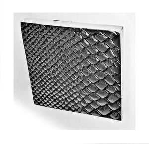 Snakeskin cabinet handle